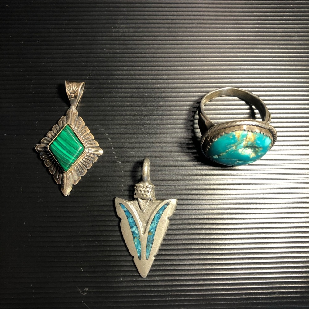 3 Piece Native Jade Jewelry